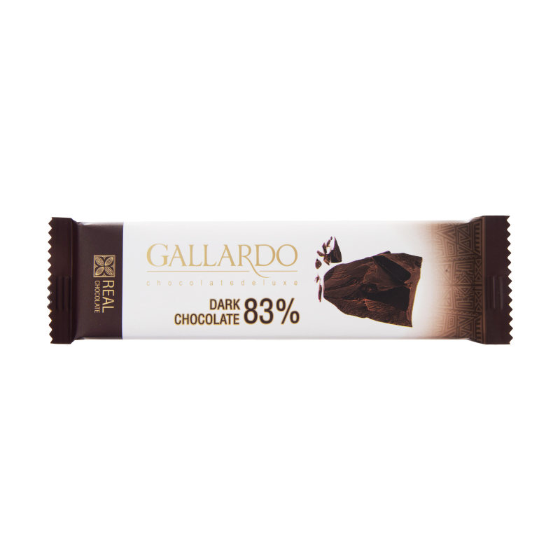 شکلات تلخ 83 درصدگالاردو فرمند مقدار 23گرم 