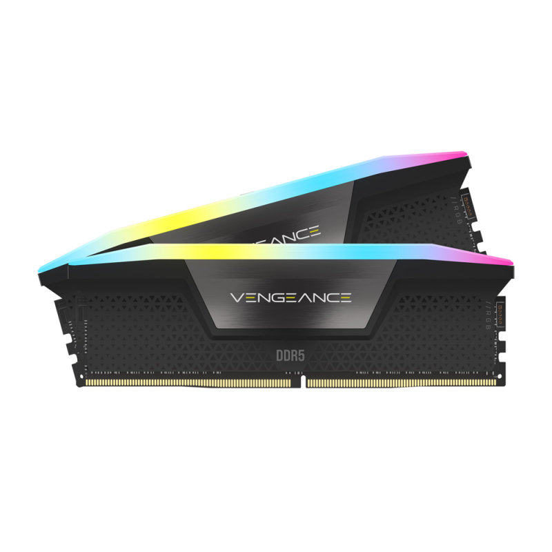رم دسکتاپ DDR5 دو کاناله 5200 مگاهرتز CL36 کورسیر مدل VENGEANCE RGB ظرفیت 32 گیگابایت