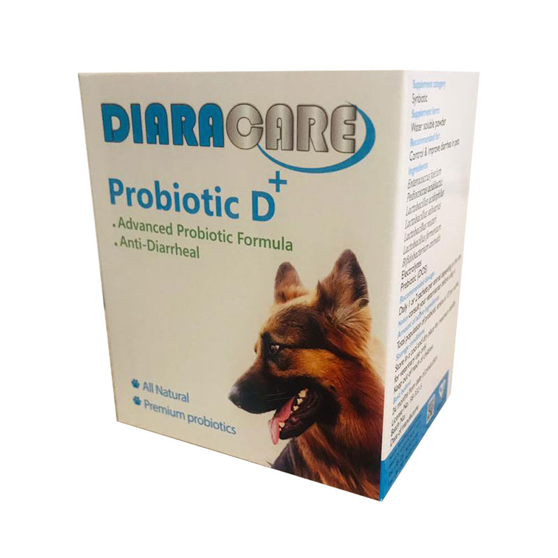 مکمل غذای سگ و گربه دایراکر مدل +probiotic D وزن 150 گرم