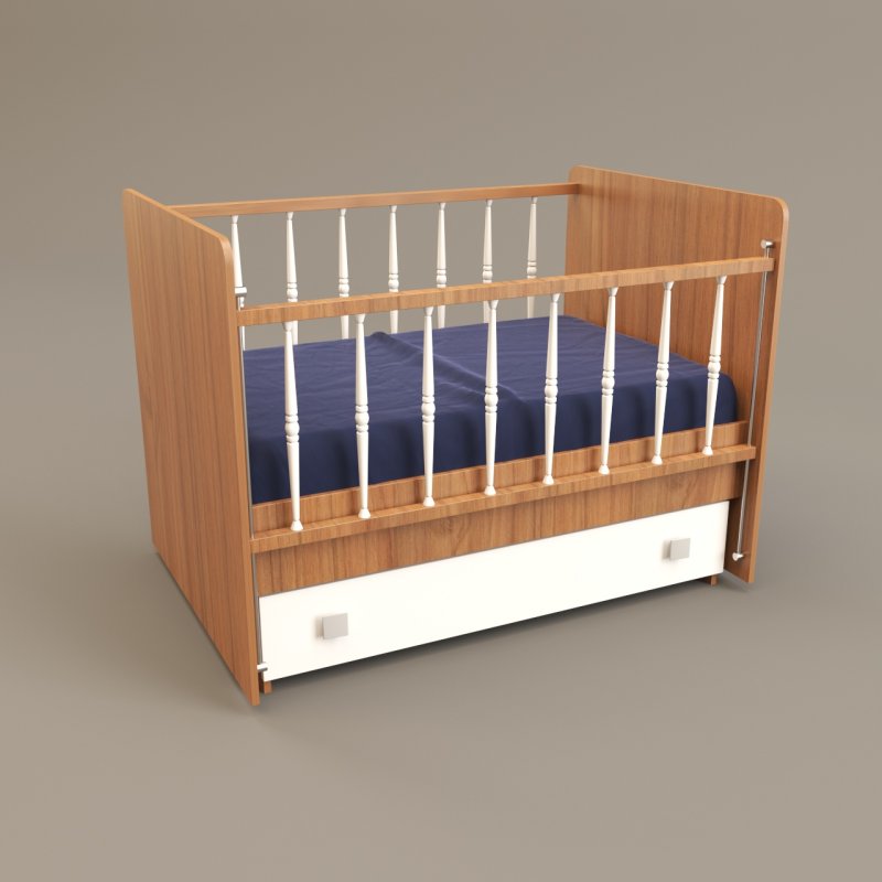 تختخواب کودک اعیان مدل FH304